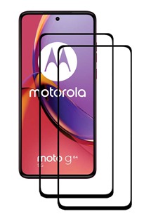 CELLFISH DUO 5D tvrzené sklo pro Motorola Moto G84 5G Full-Frame černé 2ks