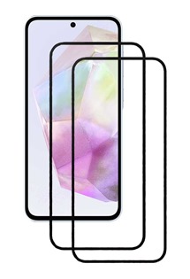 CELLFISH DUO 5D tvrzen� sklo pro Samsung Galaxy A35 5G Full-Frame �ern� 2ks