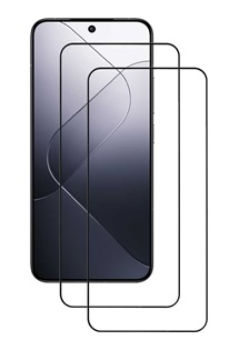 CELLFISH DUO 5D tvrzené sklo pro Xiaomi 14 Full-Frame černé 2ks