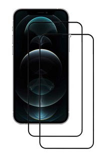 CELLFISH DUO 5D tvrzen sklo pro Apple iPhone 12 / 12 Pro Full-Frame ern 2ks