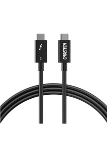 CHOETECH Thunderbolt 3 Active USB-C / USB-C, 2m 100W černý kabel