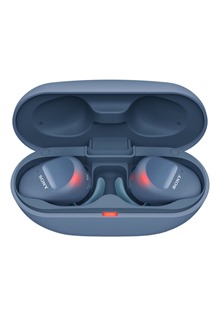 SONY WF-SP800N sportovní voděodolná bezdrátová sluchátka do uší modrá