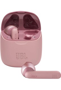 JBL Tune 225TWS True Wireless bezdrátová sluchátka růžová