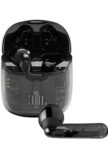 JBL Tune 225TWS True Wireless bezdrátová sluchátka černá/průhledná