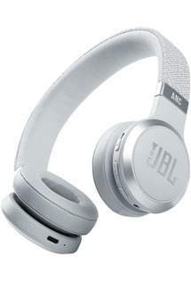 JBL Live 460NC bezdrátová náhlavní sluchátka bílá