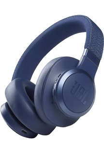 JBL Live 660NC bezdrátová sluchátka přes hlavu modrá