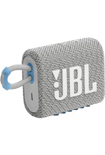 JBL GO3 Eco Bluetooth reproduktor z recyklovaných materiálů bílý