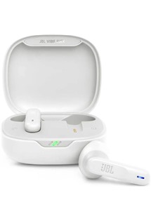 JBL Vibe Flex bezdr�tov� sluch�tka b�l�