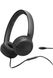 JBL Tune 530C USB-C dr�tov� n�hlavn� sluch�tka �ern�