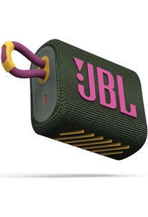 JBL GO3 Bluetooth reproduktor zelený