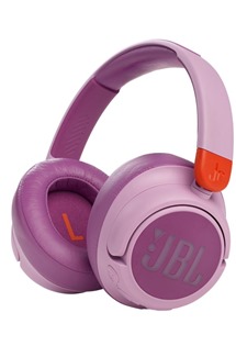 JBL JR 460NC dětská bezdrátová sluchátka přes hlavu růžová