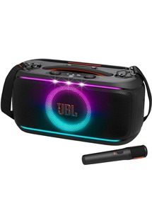 JBL PartyBox On-The-Go 2 bezdr�tov� party reproduktor s mikrofonem �ern�