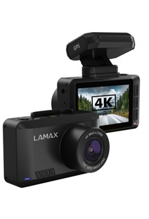 LAMAX T10 4K GPS s hlášením radarů kamera do auta černá