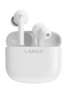 LAMAX Trims1 TWS bezdrátová sluchátka do uší bílá