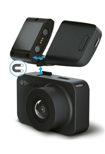 TrueCam M5 GPS WiFi s detekcí radarů kamera do auta černá