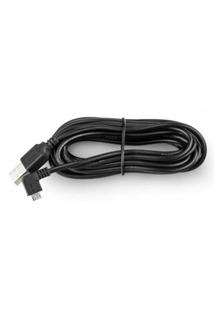 TrueCam USB-A / micro USB ve tvaru L, 3,5m černý kabel