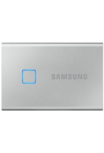 Samsung T7 touch externí SSD disk 1TB stříbrný (MU-PC1T0S/WW)