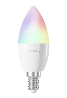 Tesla TechToy Smart Bulb RGB E14, 4.4W chytrá žárovka