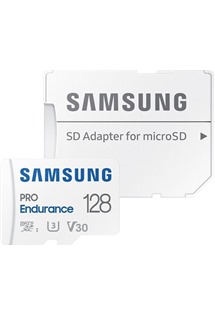 Samsung PRO Endurance microSDXC 128GB + SD adaptér