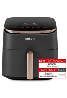 Cosori TurboBlaze Pro 6,2l horkovzdun fritza ern