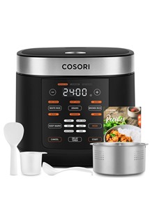 Cosori Multicooker CRC multifunkn elektrick tlakov hrnec ern
