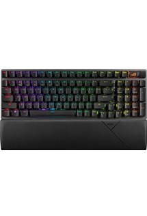 ASUS ROG Strix Scope II 96 Wireless (ROG NX Snow) - CZ/SK bezdrtov mechanick klvesnice ern