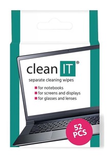 CLEAN IT Čistící ubrousky mokré kusové 52 ks
