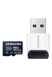 Samsung PRO Ultimate microSDXC 256GB + USB adaptér