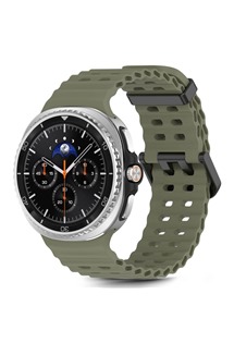 Tech-Protect silikonov� �em�nek pro Samsung Galaxy Watch8 / Watch8 Classic zelen�