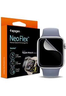 Spigen Film Neo Flex ochranná fólie pro Apple Watch 8 / 7 (41mm) / SE 2022 / 6 / SE / 5 / 4 (40mm) 3ks