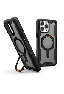 UAG Plasma XTE odoln� zadn� kryt se stoj�nkem a MagSafe magnety pro Apple iPhone 16 Pro Max �ern� / oran�ov�