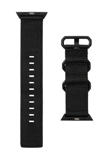 UAG Nato Strap nylonový řemínek pro Apple Watch 42 / 44 / 45 / 49mm černý