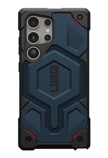 UAG Monarch Pro MagSafe odoln zadn kryt pro Samsung Galaxy S24 Ultra kevlarov modr