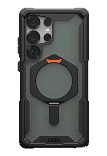 UAG Plasma XTE odoln zadn kryt se stojnkem a MagSafe magnety pro Samsung Galaxy S25 Ultra ern / oranov