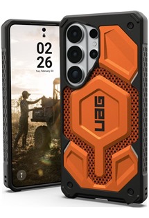 UAG Monarch Pro MagSafe odoln� zadn� kryt pro Samsung Galaxy S26 Ultra oran�ov�