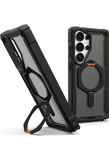 UAG Plasma XTE odoln� zadn� kryt se stoj�nkem a MagSafe magnety pro Samsung Galaxy S26 Ultra �ern� / oran�ov�