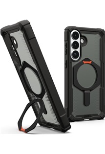 UAG Plasma XTE odoln� zadn� kryt se stoj�nkem a MagSafe magnety pro Samsung Galaxy S26+ �ern� / oran�ov�