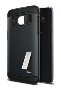Spigen Slim Armor odolný zadní kryt pro Samsung Galaxy S7 Edge černý (Metal Slate)