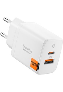 Spigen Essential 20W USB-C/USB-A nabjeka bez kabelu bl (EE202EU)