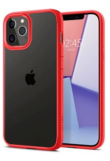 Spigen Ultra Hybrid zadní kryt pro Apple iPhone 12 / 12 Pro červený