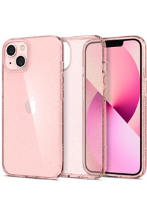 Spigen Liquid Crystal Glitter zadní kryt pro Apple iPhone 13 mini růžový
