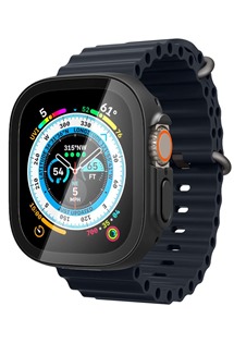 Spigen Thin Fit 360 pouzdro s tvrzenm sklem pro Apple Watch Ultra 49mm ern