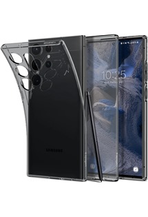 Spigen Liquid Crystal zadní kryt pro Samsung Galaxy S23 Ultra šedý