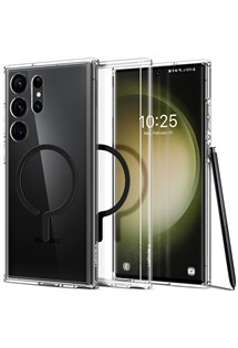 Spigen Ultra Hybrid OneTap zadn kryt s podporou Magsafe pro Samsung Galaxy S23 Ultra prhledn