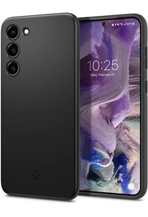 Spigen Thin Fit tenk zadn kryt pro Samsung Galaxy S23 ern