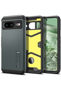 Spigen Tough Armor odoln� zadn� kryt pro Google Pixel 8 zelen�