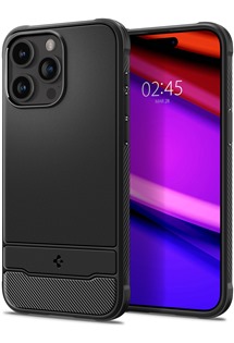 Spigen Rugged Armor odoln zadn kryt s podporou MagSafe pro Apple iPhone 15 Pro Max ern