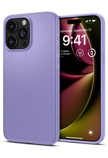 Spigen Thin Fit tenk zadn kryt pro Apple iPhone 15 Pro fialov