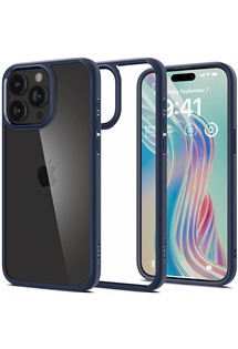 Spigen Ultra Hybrid zadn� kryt pro Apple iPhone 15 Pro tmav� modr�