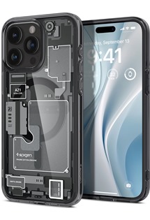 Spigen Ultra Hybrid Zero One zadn kryt s podporou MagSafe pro Apple iPhone 15 Pro ern